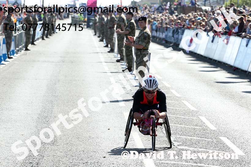 Wheelchair Simplyhealth Great North Run. Photo: David T. Hewitson/Sports for All Pics